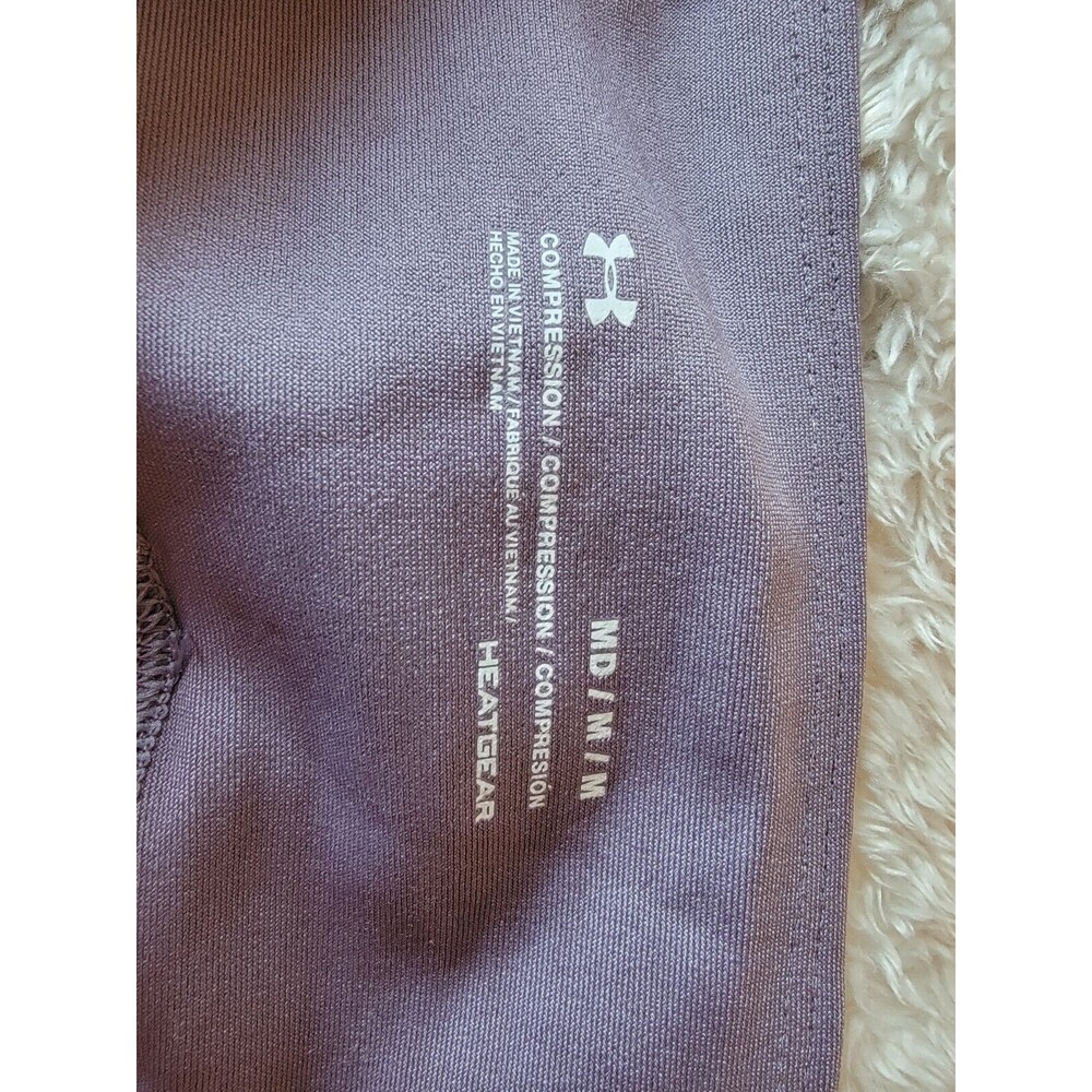 Under Armour HeatGear Hi-Rise Ankle Crop‎ Leggings Women's Size MEDIUM NWT - Picture 4 of 9